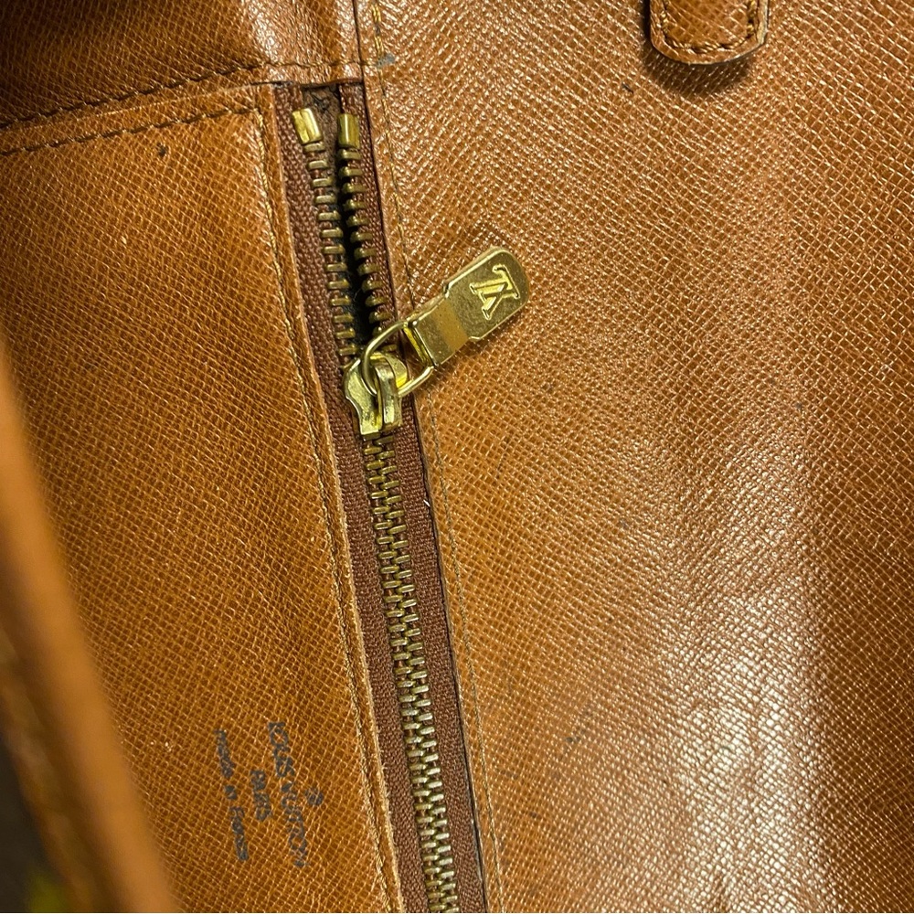 Louis Vuitton Monogram Bordeaux Brown Crossbody snap flap bag, vintage - Picture 9 of 16
